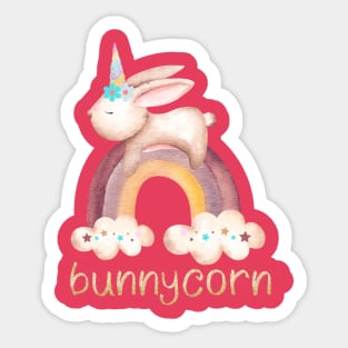 BUNNYCORN Sticker